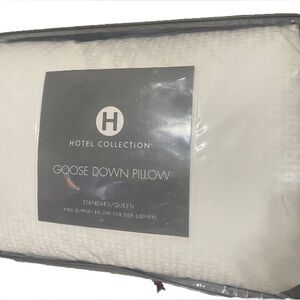Hotel Collection Goose Down pillow Firm Support